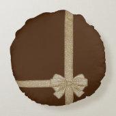 クリスマス ラウンド ピロー (裏面)