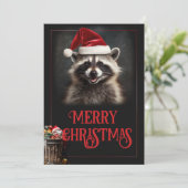 クリスマス・ラクーン シーズンカード (スタンド正面)