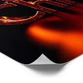 クリスマス ラグジュアリー タイポグラフィ ポスター 紙 H20 (角)