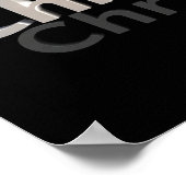 クリスマス ラグジュアリー タイポグラフィ ポスター 紙 H32 (角)