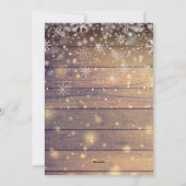 クリスマス　ラスティックウッド　３枚　フォト　コラージュ シーズンカード (裏面)