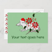 クリスマス・ラット シーズンポストカード (正面/裏面)