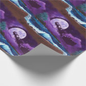 クリスマス・ラッピングビーチのMelle Kalikimaka ラッピングペーパー (角)