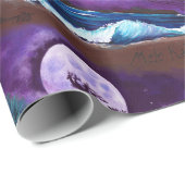 クリスマス・ラッピングビーチのMelle Kalikimaka ラッピングペーパー (ロールコーナー)