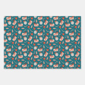 クリスマス ラッピングペーパーシート (正面)