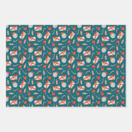 クリスマス ラッピングペーパーシート