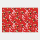 クリスマス ラッピングペーパーシート (正面2)