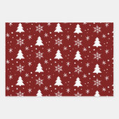 クリスマス ラッピングペーパーシート (正面3)