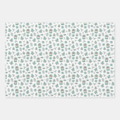 クリスマス ラッピングペーパーシート (正面3)