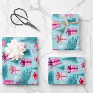 クリスマス ラッピングペーパーシート