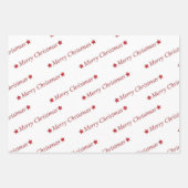 "クリスマス" ラッピングペーパーシート (正面3)