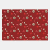 "クリスマス" ラッピングペーパーシート (正面2)