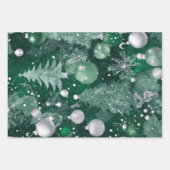 クリスマス ラッピングペーパーシート (正面)