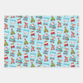 クリスマス ラッピングペーパーシート (正面)