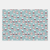 クリスマス ラッピングペーパーシート (正面2)