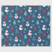クリスマス ラッピングペーパー (フラット)