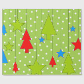 クリスマス ラッピングペーパー (フラット)