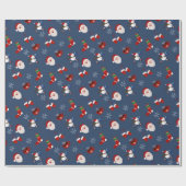 クリスマス ラッピングペーパー (フラット)