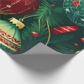 クリスマス ラッピングペーパー (角)