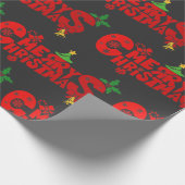 クリスマス ラッピングペーパー (角)