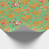 クリスマス ラッピングペーパー (角)