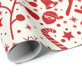 クリスマス ラッピングペーパー (ロールコーナー)