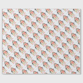 クリスマス ラッピングペーパー (フラット)