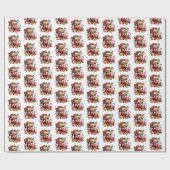 クリスマス ラッピングペーパー (フラット)