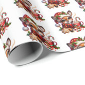 クリスマス ラッピングペーパー (ロールコーナー)