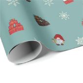 クリスマス ラッピングペーパー (ロールコーナー)