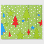 クリスマス ラッピングペーパー (フラット)