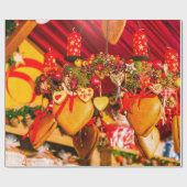 クリスマス ラッピングペーパー (フラット)