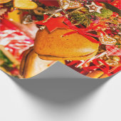 クリスマス ラッピングペーパー (角)