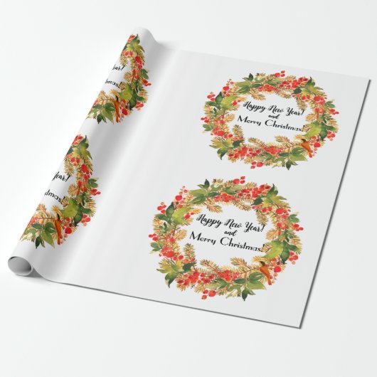 クリスマス ラッピングペーパー (アンロールド)