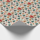 クリスマス ラッピングペーパー (角)