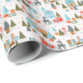 クリスマス ラッピングペーパー (ロールコーナー)