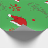 クリスマス ラッピングペーパー (角)