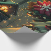 クリスマス ラッピングペーパー (角)