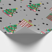 クリスマス ラッピングペーパー (角)