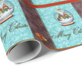 クリスマス ラッピングペーパー (ロールコーナー)