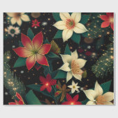 クリスマス ラッピングペーパー (フラット)