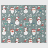 クリスマス ラッピングペーパー (フラット)
