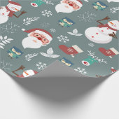 クリスマス ラッピングペーパー (角)