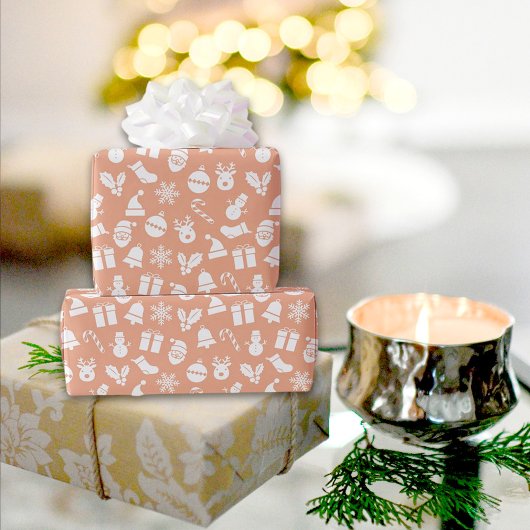 クリスマス ラッピングペーパー