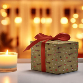 クリスマス ラッピングペーパー