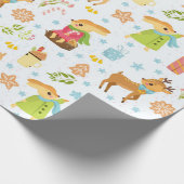 クリスマス ラッピングペーパー (角)