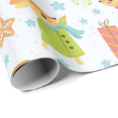 クリスマス ラッピングペーパー (ロールコーナー)