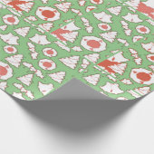 クリスマス ラッピングペーパー (角)