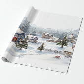 クリスマス ラッピングペーパー (アンロールド)