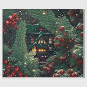 クリスマス ラッピングペーパー (フラット)